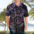 Polynesian Sunset Plumeria Hawaiian Shirt Galaxy Polynesian Tattoo