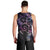 Polynesian Sunset Plumeria Men Tank Top Galaxy Polynesian Tattoo