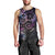 Polynesian Sunset Plumeria Men Tank Top Galaxy Polynesian Tattoo