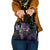 Polynesian Sunset Plumeria Shoulder Handbag Galaxy Polynesian Tattoo