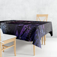 Polynesian Sunset Plumeria Tablecloth Galaxy Polynesian Tattoo LT05 - Polynesian Pride