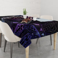 Polynesian Sunset Plumeria Tablecloth Galaxy Polynesian Tattoo LT05 - Polynesian Pride
