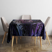 Polynesian Sunset Plumeria Tablecloth Galaxy Polynesian Tattoo LT05 - Polynesian Pride