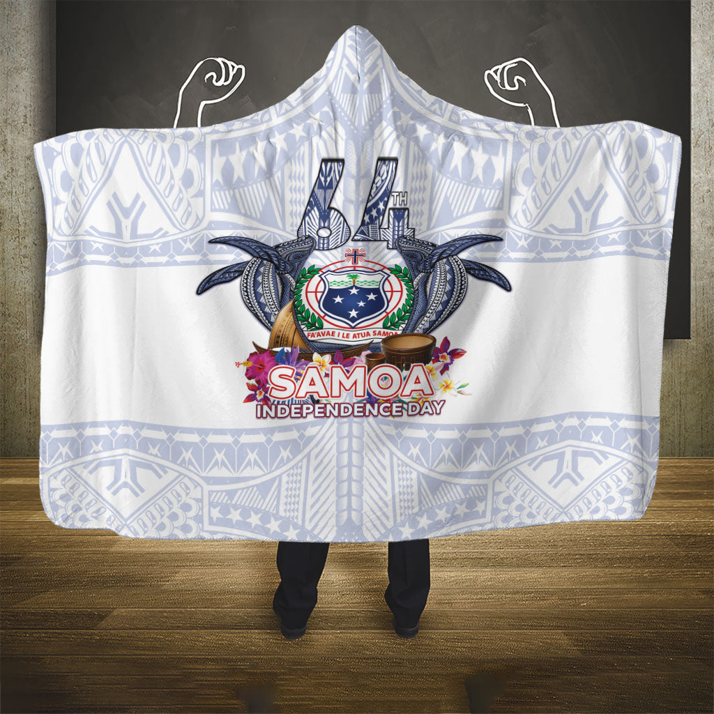 Samoa Independence Day Hooded Blanket Samoa United For A New Beginning LT05 - Polynesian Pride