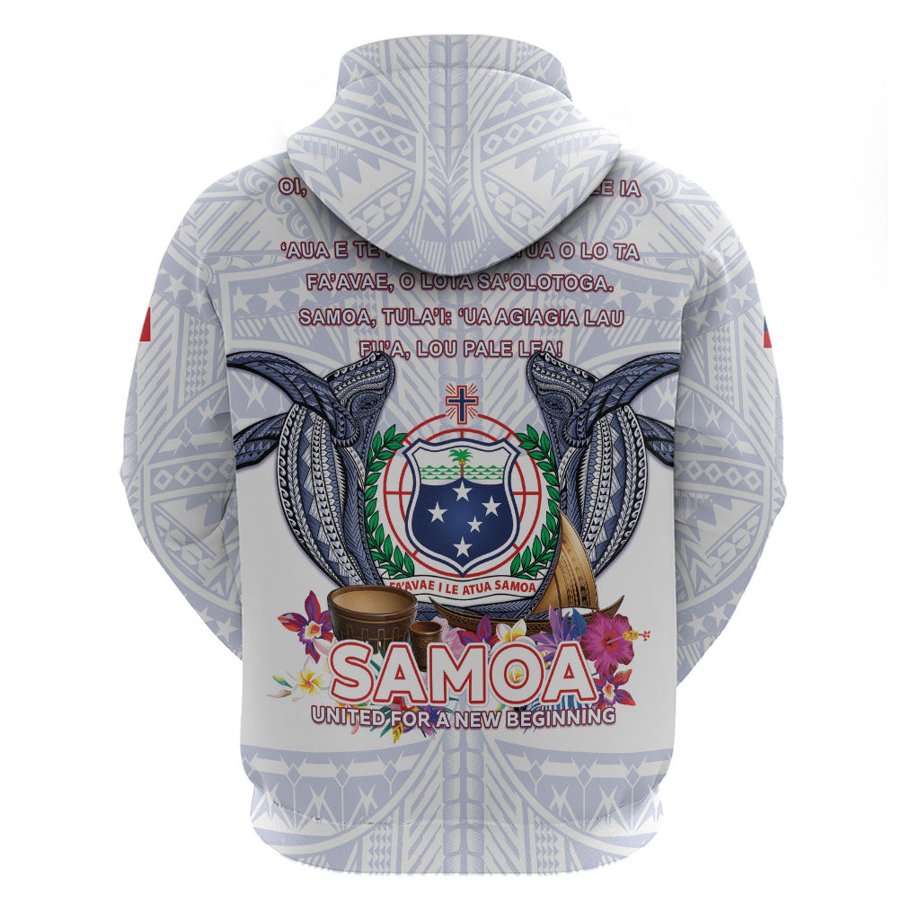 Samoa Independence Day Hoodie Samoa United For A New Beginning LT05 - Polynesian Pride