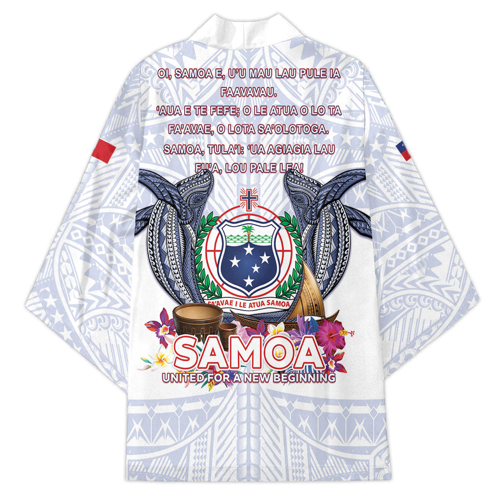 Samoa Independence Day Kimono Samoa United For A New Beginning LT05 - Polynesian Pride