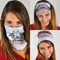 Samoa Independence Day Neck Gaiter Samoa United For A New Beginning LT05 - Polynesian Pride