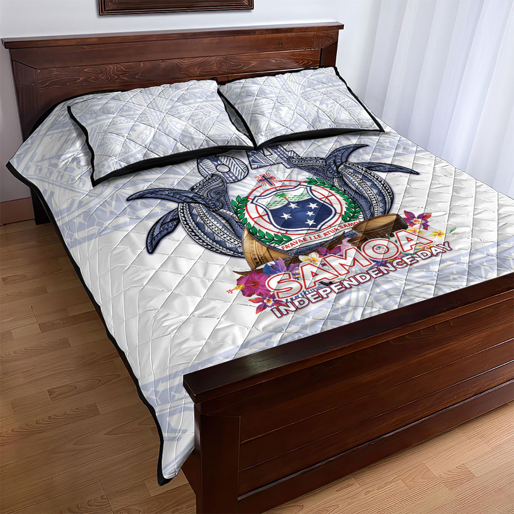 Samoa Independence Day Quilt Bed Set Samoa United For A New Beginning LT05 - Polynesian Pride