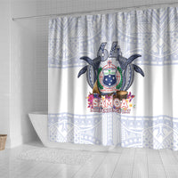 Samoa Independence Day Shower Curtain Samoa United For A New Beginning LT05 - Polynesian Pride