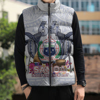 Samoa Independence Day Sleeveless Puffer Jacket Samoa United For A New Beginning LT05 - Polynesian Pride