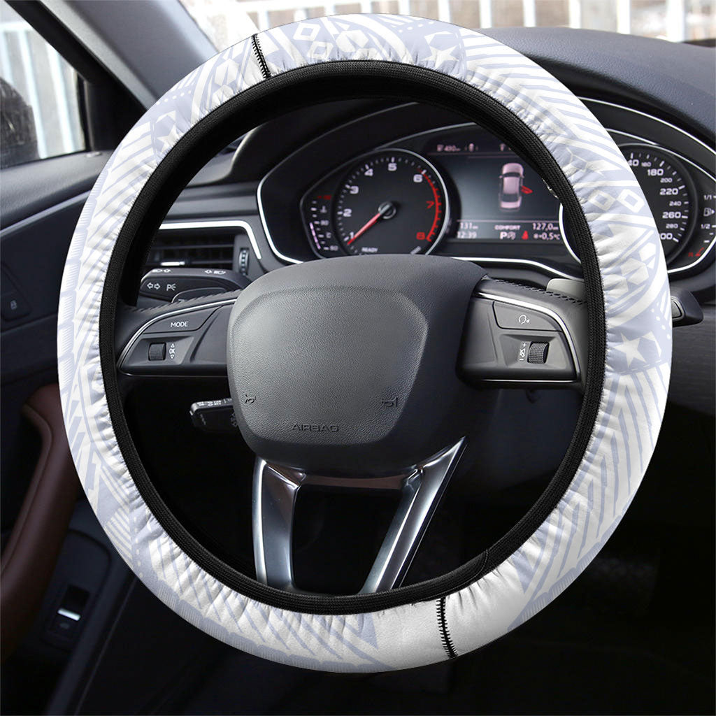 Samoa Independence Day Steering Wheel Cover Samoa United For A New Beginning LT05 - Polynesian Pride