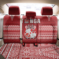 Tonga King Tupou VI Day Back Car Seat Cover Traditional Tongan Kupesi Pattern LT05 - Polynesian Pride