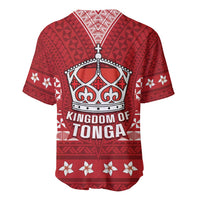 Tonga King Tupou VI Day Baseball Jersey Traditional Tongan Kupesi Pattern LT05 - Polynesian Pride