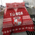 Tonga King Tupou VI Day Bedding Set Traditional Tongan Kupesi Pattern