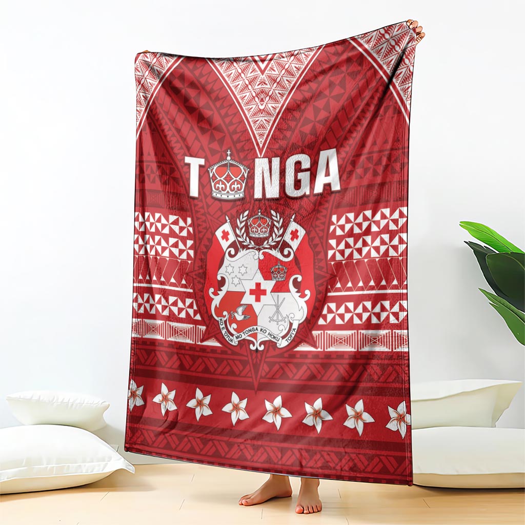 Tonga King Tupou VI Day Blanket Traditional Tongan Kupesi Pattern LT05 - Polynesian Pride