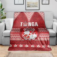 Tonga King Tupou VI Day Blanket Traditional Tongan Kupesi Pattern LT05 - Polynesian Pride
