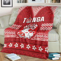 Tonga King Tupou VI Day Blanket Traditional Tongan Kupesi Pattern LT05 - Polynesian Pride