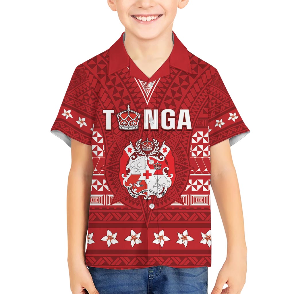 Tonga King Tupou VI Day Hawaiian Shirt Traditional Tongan Kupesi Pattern LT05 - Polynesian Pride