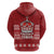 Tonga King Tupou VI Day Hoodie Traditional Tongan Kupesi Pattern