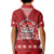 Tonga King Tupou VI Day Kid Polo Shirt Traditional Tongan Kupesi Pattern