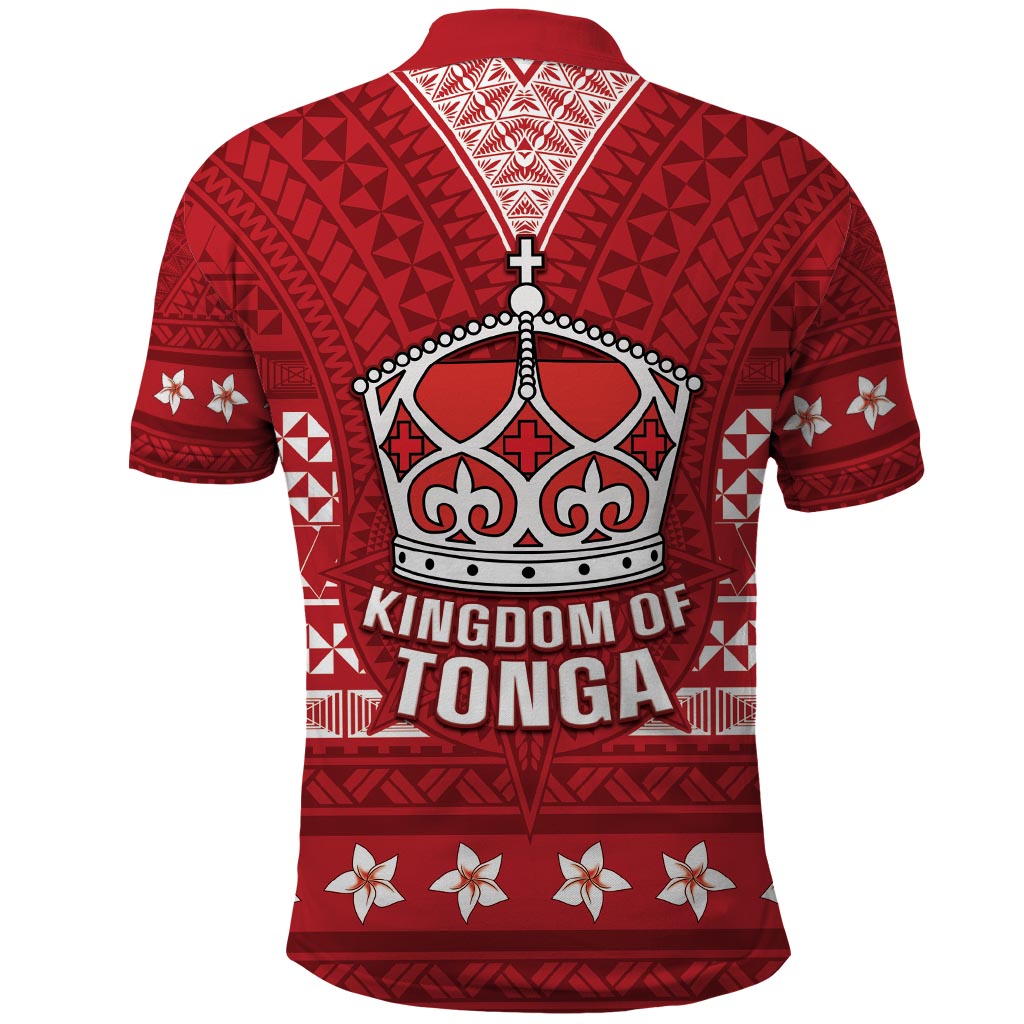 Tonga King Tupou VI Day Polo Shirt Traditional Tongan Kupesi Pattern LT05 - Polynesian Pride