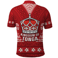 Tonga King Tupou VI Day Polo Shirt Traditional Tongan Kupesi Pattern LT05 - Polynesian Pride