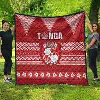 Tonga King Tupou VI Day Quilt Traditional Tongan Kupesi Pattern LT05 - Polynesian Pride