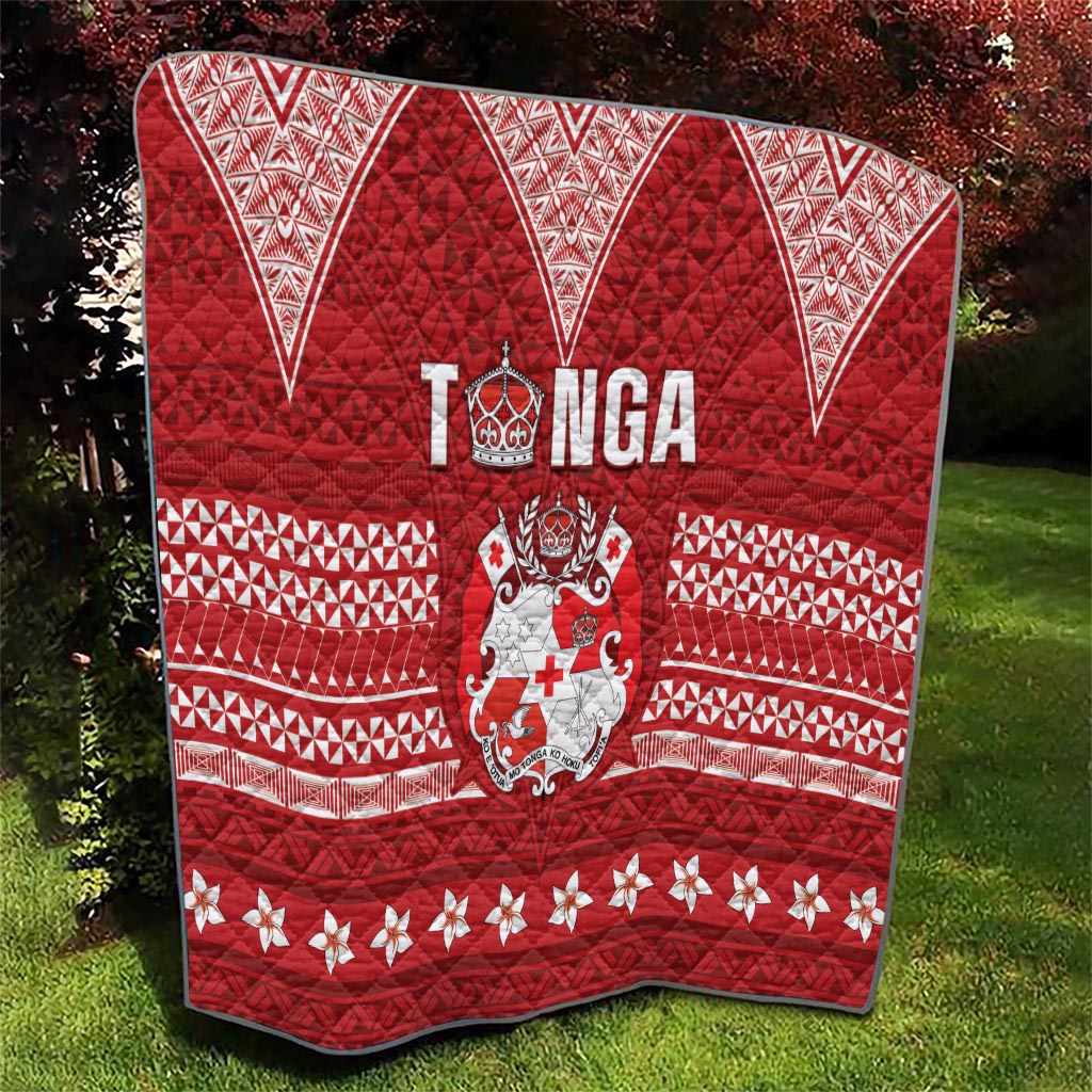 Tonga King Tupou VI Day Quilt Traditional Tongan Kupesi Pattern LT05 - Polynesian Pride