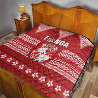 Tonga King Tupou VI Day Quilt Traditional Tongan Kupesi Pattern LT05 - Polynesian Pride