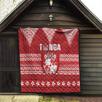 Tonga King Tupou VI Day Quilt Traditional Tongan Kupesi Pattern LT05 - Polynesian Pride