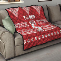 Tonga King Tupou VI Day Quilt Traditional Tongan Kupesi Pattern LT05 - Polynesian Pride