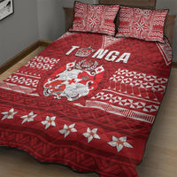 Tonga King Tupou VI Day Quilt Bed Set Traditional Tongan Kupesi Pattern LT05 - Polynesian Pride