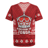 Tonga King Tupou VI Day Rugby Jersey Traditional Tongan Kupesi Pattern LT05 - Polynesian Pride