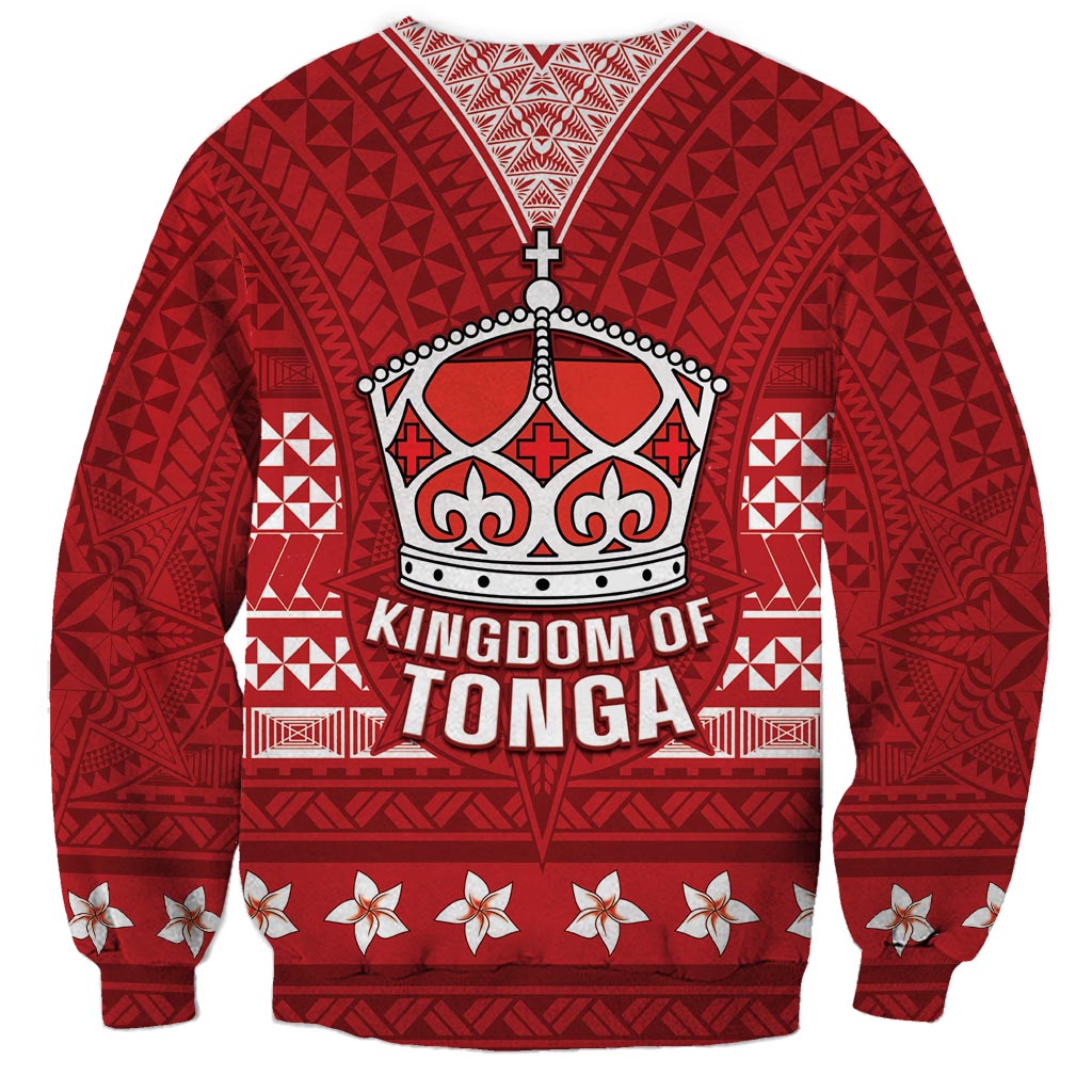 Tonga King Tupou VI Day Sweatshirt Traditional Tongan Kupesi Pattern LT05 - Polynesian Pride