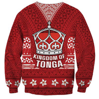 Tonga King Tupou VI Day Sweatshirt Traditional Tongan Kupesi Pattern LT05 - Polynesian Pride