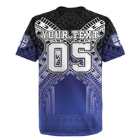 Custom Fiji Drua Rugby Jersey Fijian Tapa Pattern LT05 - Polynesian Pride