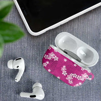 Hawaii Monstera Deliciosa AirPods Case Pink Plumeria Polynesian Pattern LT05 - Polynesian Pride