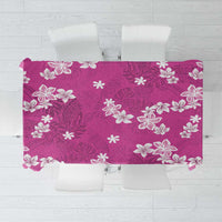 Hawaii Monstera Deliciosa Tablecloth Pink Plumeria Polynesian Pattern LT05 Pink - Polynesian Pride