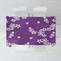 Hawaii Monstera Deliciosa Tablecloth Purple Plumeria Polynesian Pattern LT05 Purple - Polynesian Pride