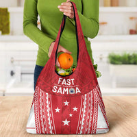 Samoa FAST Grocery Bag Forever Proud Samoan Tribal Pattern LT05 - Polynesian Pride
