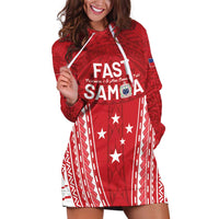 Samoa FAST Hoodie Dress Forever Proud Samoan Tribal Pattern LT05 Red - Polynesian Pride