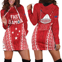 Samoa FAST Hoodie Dress Forever Proud Samoan Tribal Pattern LT05 - Polynesian Pride