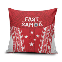 Samoa FAST Pillow Cover Forever Proud Samoan Tribal Pattern LT05 Red - Polynesian Pride