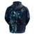 Hawaii Makahiki Season Hoodie Floral Tribal Tattoo Blue Galaxy