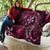 Hawaii Makahiki Season Quilt Floral Tribal Tattoo Pink Galaxy