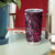 Hawaii Makahiki Season Tumbler Cup Floral Tribal Tattoo Pink Galaxy