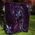 Hawaii Makahiki Season Quilt Floral Tribal Tattoo Purple Galaxy