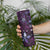 Hawaii Makahiki Season Skinny Tumbler Floral Tribal Tattoo Purple Galaxy