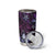 Hawaii Makahiki Season Tumbler Cup Floral Tribal Tattoo Purple Galaxy