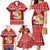 Personalized Tonga Christmas Family Matching Mermaid Dress and Hawaiian Shirt Kilisimasi Fiefia Santas Coat Of Arms LT05 - Polynesian Pride